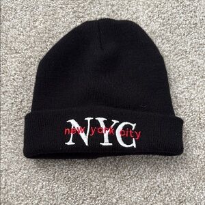 Black NYC Beanie